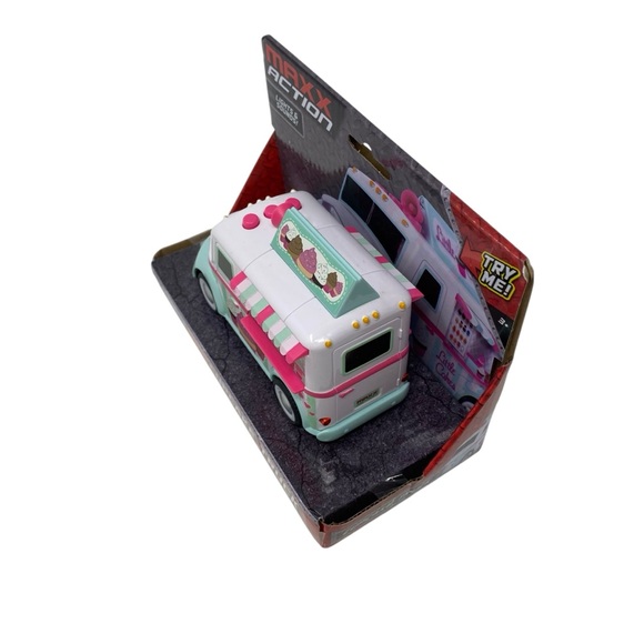 Maxx Action 5” Ice‎ Cream Truck Friction Motor Lights & Sounds, Rubber Tires NEW - Picture 4 of 6